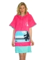 Preview: WAVE HAWAII Poncho Pink Wave