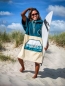 Mobile Preview: WAVE HAWAII Poncho Petrol