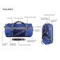 Preview: OverBoard wasserdichte Duffel Bag 90 Lit ADV Blau