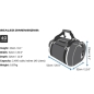 Preview: OverBoard wasserdichte Duffel Bag 40 Liter Schwarz Preview: OverBoard wasserdichte Duffel Bag 40 Liter Schwarz