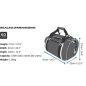 Preview: OverBoard wasserdichte Duffel Bag 60 Liter Gelb