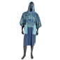 Mobile Preview: MADNESS Change Robe Poncho Unisize Blue Leaf Duo