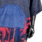 Mobile Preview: MDNS Change Robe Surf Poncho Unisize Navy Palm