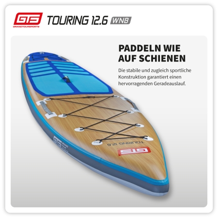 SUP Board GTS TOURING 12.6 WNB Wood Design