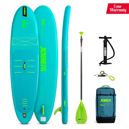 SUP Windsurf Board Jobe Nera 10.6 Aufblasbares Paddle Board Paket