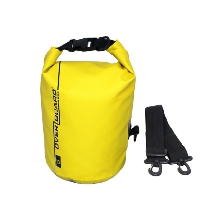 OverBoard wasserdichter Packsack 5 Liter Gelb