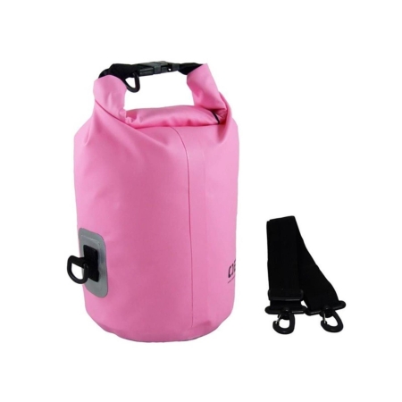 OverBoard wasserdichter Packsack 5 Liter Pink