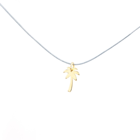 Silver+Surf Silber Schmuck Palme Gr S vergoldet