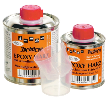 Yachticon Epoxy Harz mit schnellem Härter EPF 375g