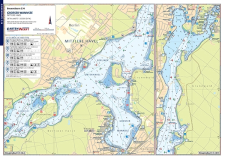 Binnenkarte Berlin und Brandenburg  Atlas 3