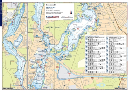 Binnenkarte Berlin und Brandenburg  Atlas 3