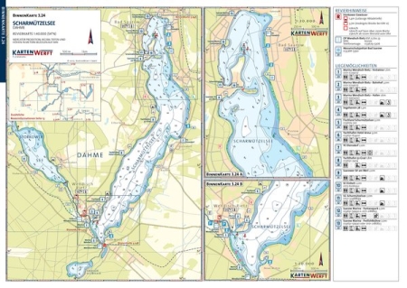 Binnenkarte Berlin und Brandenburg  Atlas 3