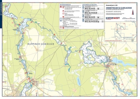 Binnenkarten Mecklenburgische Seenplatte Atlas 2