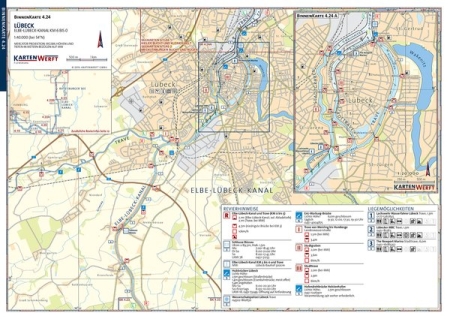 Binnenkarten Elbe - Hamburg Atlas 4