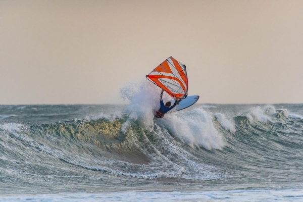 Sailloft CURVE Power Wave yellow/orange Sailloft CURVE Power Wave yellow/orange