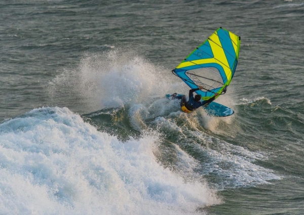 Sailloft CURVE Power Wave yellow/orange Sailloft CURVE Power Wave yellow/orange