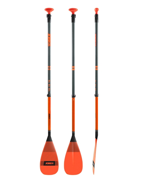 Jobe Fiberglass SUP Paddel Orange (3teilig)