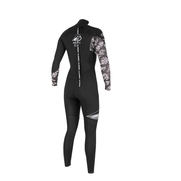 SOÖRUZ Fullsuit 4/3 DIVINE - OYSTERPRENE Back-Zip