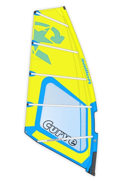 Sailloft CURVE Power Wave yellow/cyan