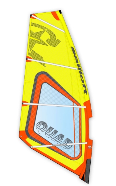 Sailloft QUAD 2021 Wave gelb/orange