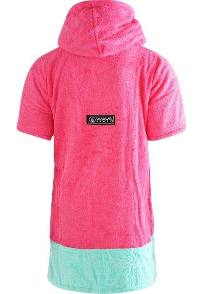 WAVE HAWAII Poncho Pink Wave