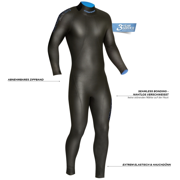 Camaro Schwimmanzug BLACKTEC SKIN 2.0 Overall Men