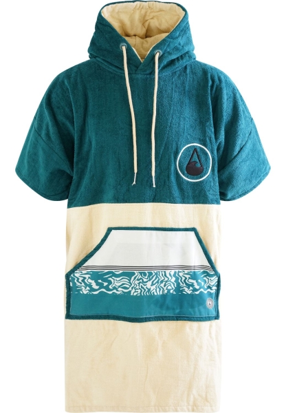 WAVE HAWAII Poncho Petrol