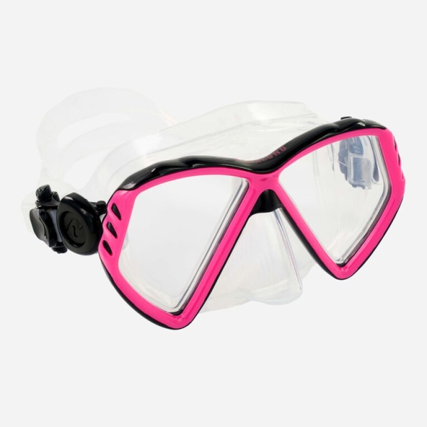 Schnorchelbrille Aqualung Cub Junior SN rosa