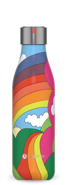 Isolierflasche 500ml Rainbow von Les Artistes Paris Isolierflasche 500ml Rainbow von Les Artistes Paris