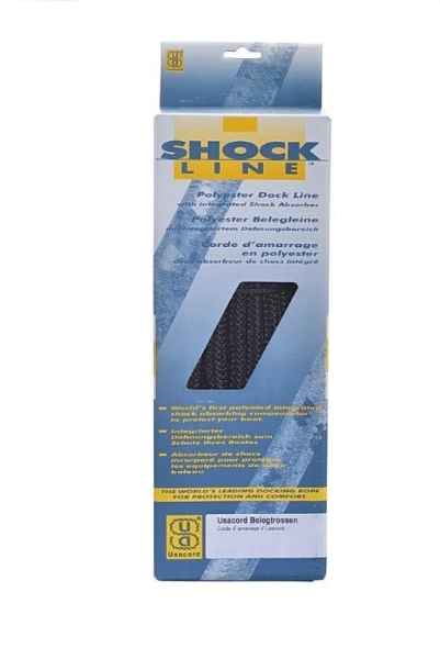 Festmacher 3m x 18mm Usacord Shock Line Belegtrosse