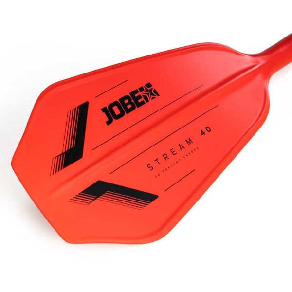 Jobe Stream Carbon 40 SUP Paddel Orange Dreiteilig
