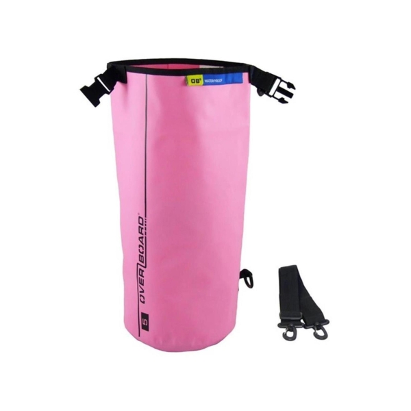 OverBoard wasserdichter Packsack 5 Liter Pink