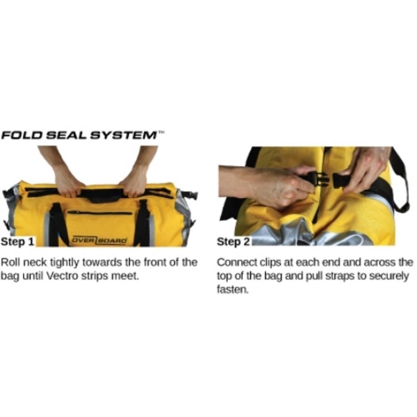 OverBoard wasserdichte Duffel Bag 60 Liter Schwarz OverBoard wasserdichte Duffel Bag 60 Liter Schwarz