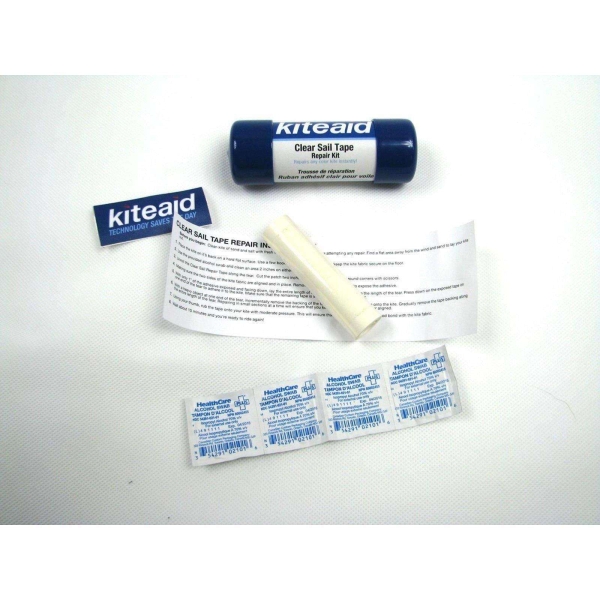 KiteAid Reparatur Clear Sail Repair Tape Kit KiteAid Reparatur Clear Sail Repair Tape Kit