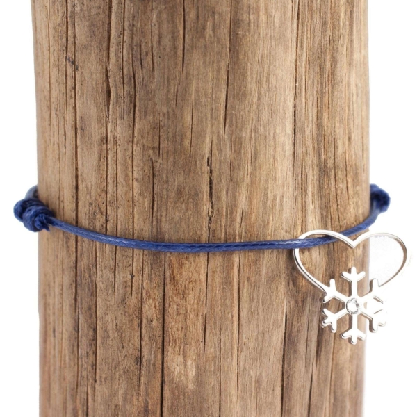 Silver+Surf Silber Schmuck Snow Love Gr S Kristall