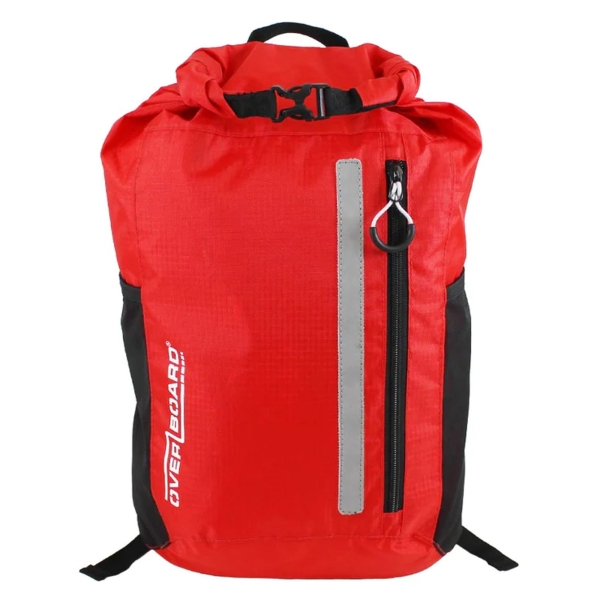 OverBoard wasserdicht Platzspar Rucksack 20 L Rot