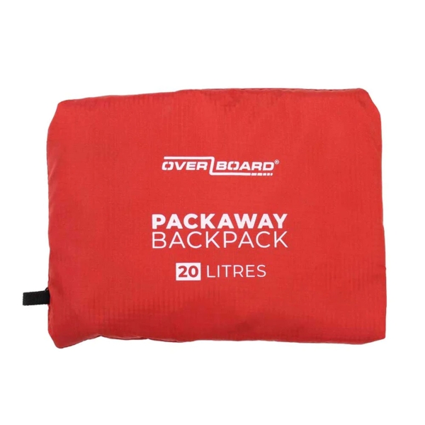 OverBoard wasserdicht Platzspar Rucksack 20 L Rot OverBoard wasserdicht Platzspar Rucksack 20 L Rot