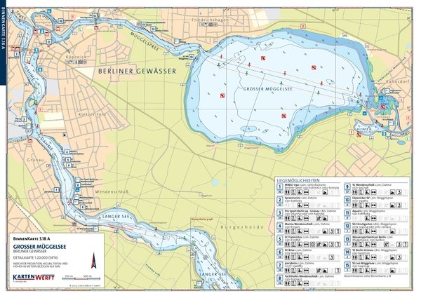 Binnenkarte Berlin und Brandenburg  Atlas 3