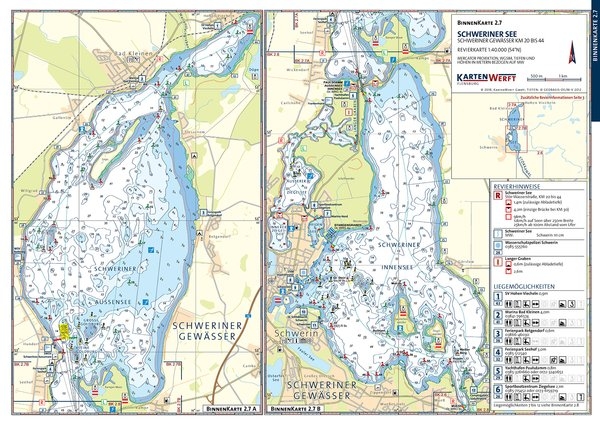 Binnenkarten Mecklenburgische Seenplatte Atlas 2