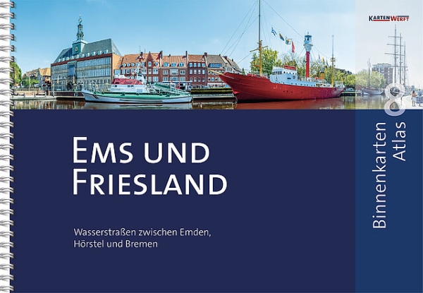 Binnenkarten Ems und Friesland Atlas 8