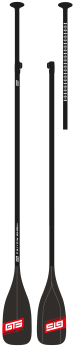 GTS NARROW 85 Pro Black Edition (2 teilig) SUP Paddel