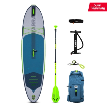 SUP Board Jobe Yarra 10.6 Aufblasbares Paket Stahlblau