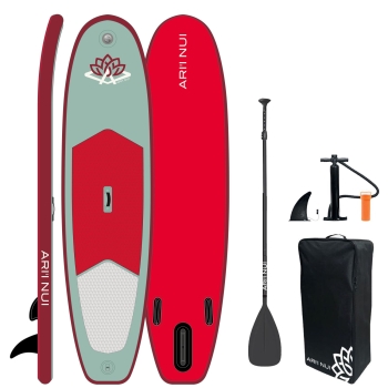 ARIINUI SUP aufblasbar 10.0 MAHANA Rot Stand Up
